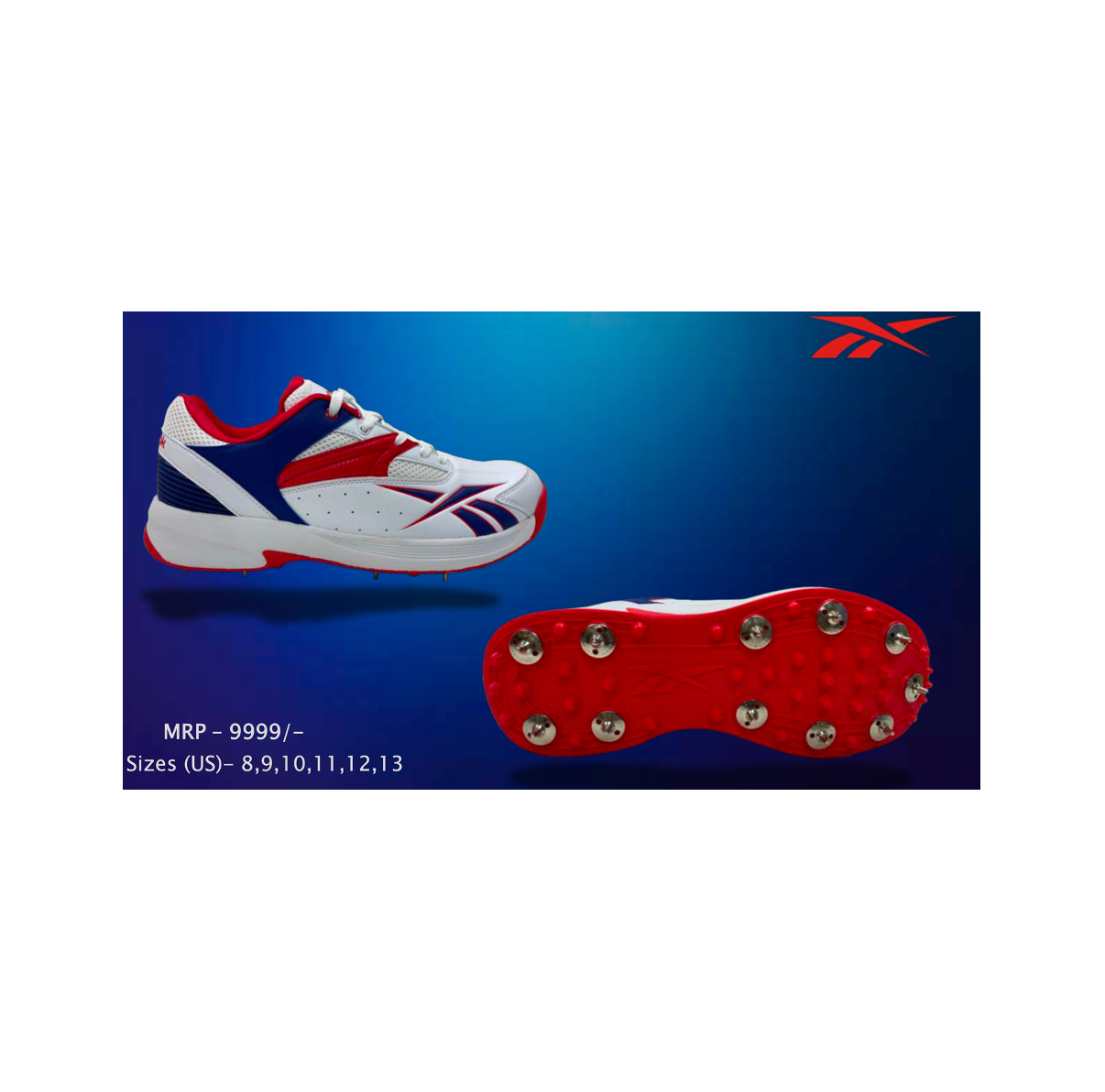 Reebok Not out Syndicate Spike Cricket Shoes