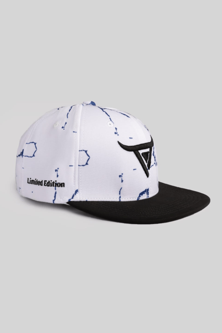 Unisex Black & White Snapback Cap by One Player