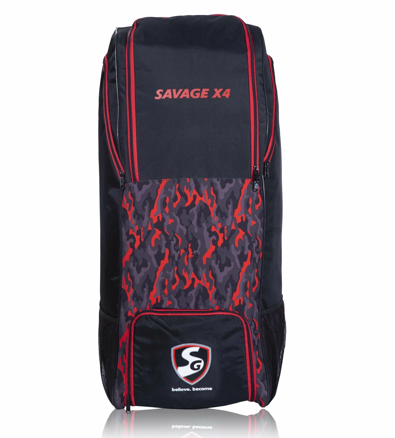 SG SAVAGE X4 DUFFLE WHEELIE Cricket Kit Bag