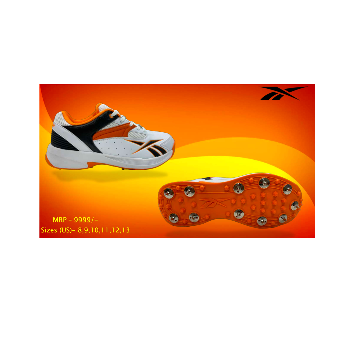 Reebok Not out Syndicate Spike Cricket Shoes