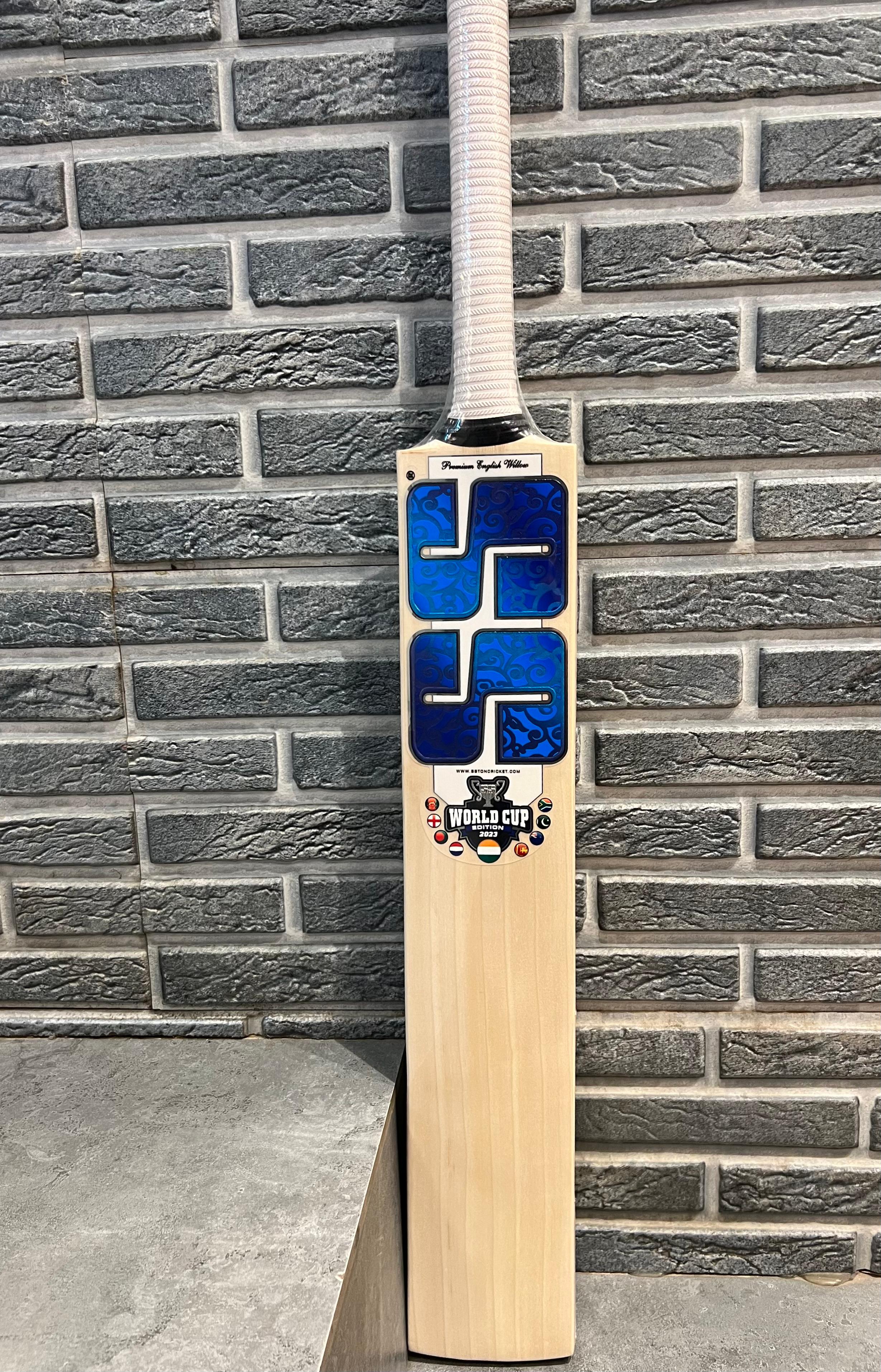 SS World Cup Edition Blue Cricket Bat