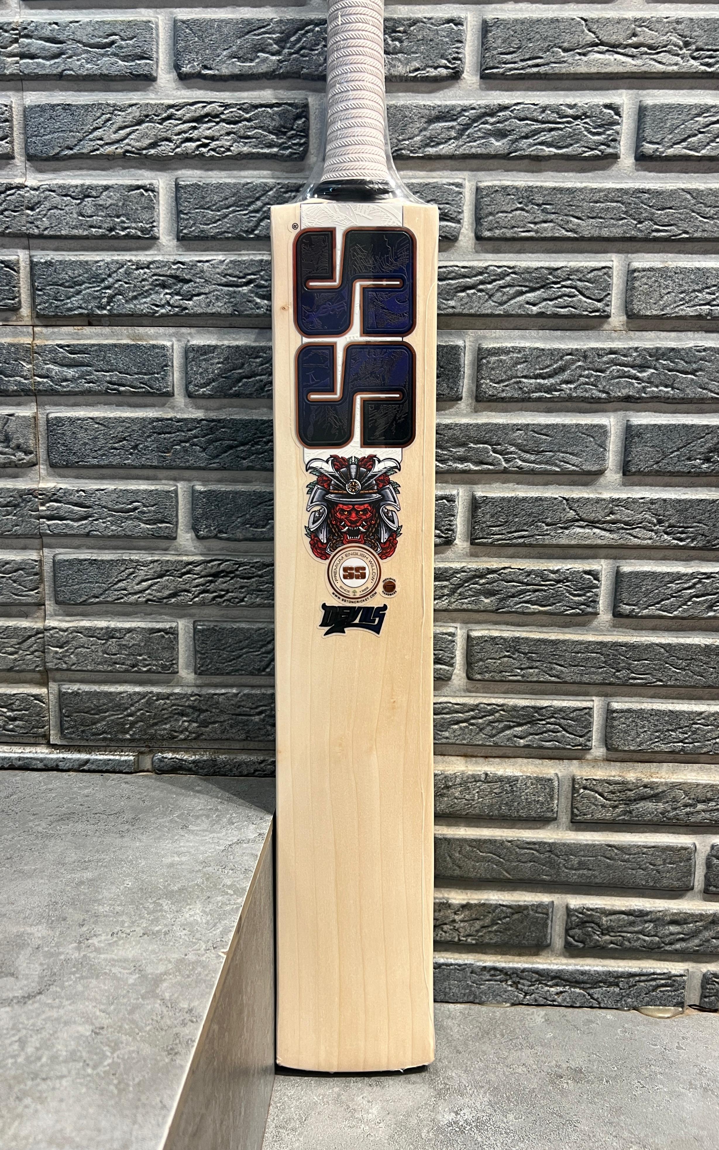 SS Devils blue Cricket Bat