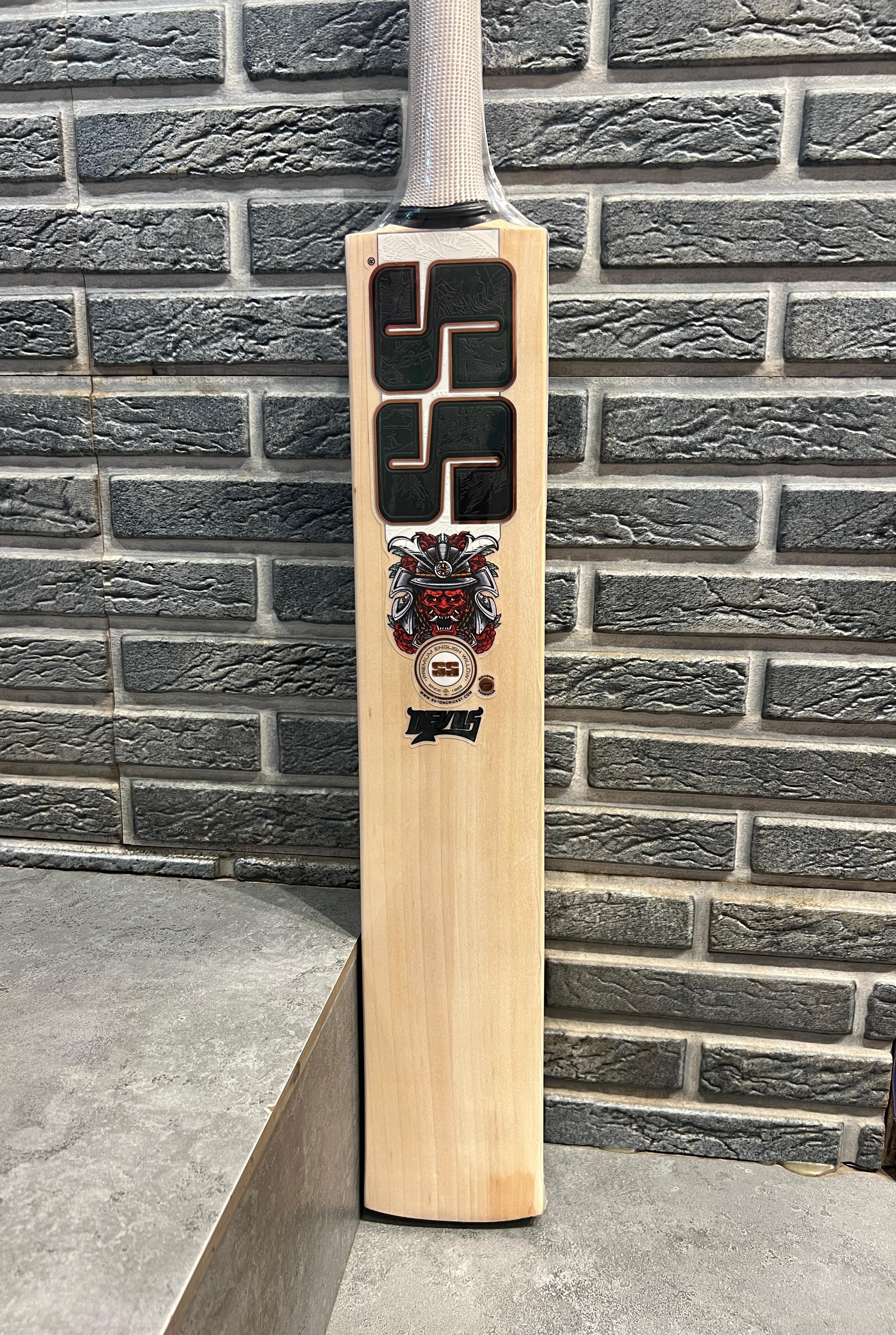 SS Devils green Cricket Bat